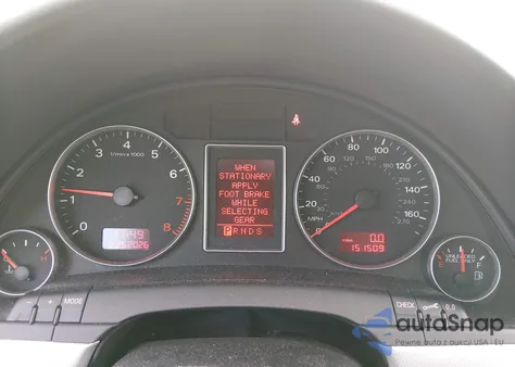 2007 Audi A4 2.0T z USA, uszkodzony, nr VIN WAUDF78E87A206922